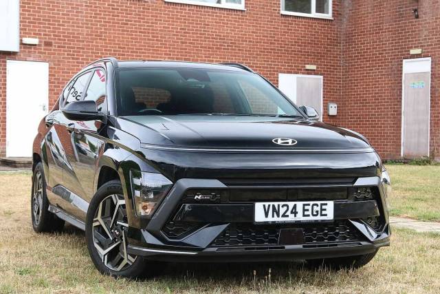 Hyundai Kona Hybrid 1.6 GDi (141ps) N Line DCT Hatchback Hybrid Black