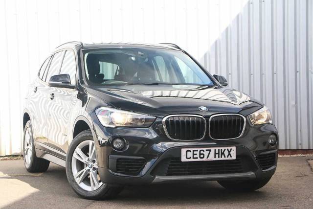 BMW X1 2.0 sDrive 18d SE 5dr Step Auto Estate Diesel Black