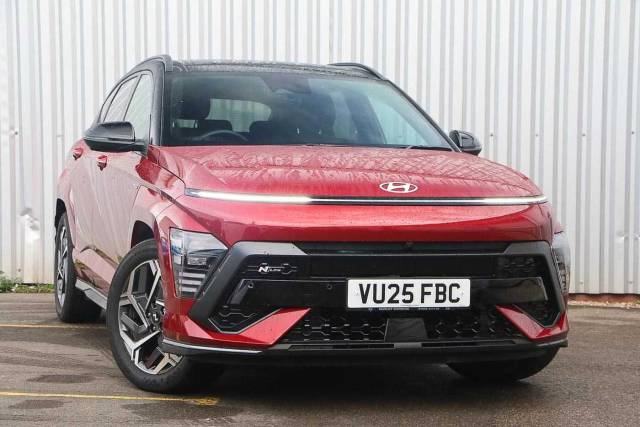 Hyundai KONA 1.6 Hybrid 129 N Line S 5dr DCT Hatchback Hybrid Red