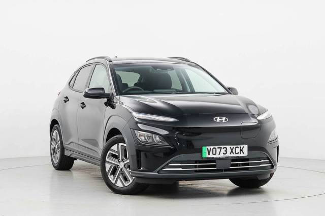 Hyundai KONA 0.0 Electric SUV E 204ps Ultimate64kWh 10.5kW OBC Hatchback Electric Black