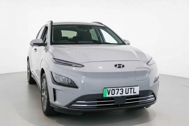 Hyundai KONA 0.0 Electric SUV E (204ps) Premium 64kWh 7kW OBC Hatchback Electric Grey
