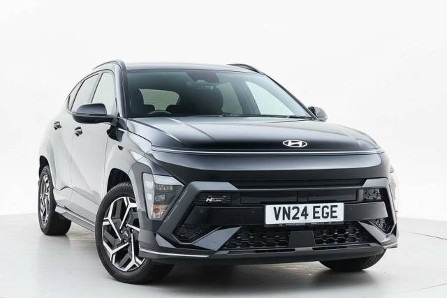 Hyundai KONA Hybrid 1.6 GDi (141ps) N Line DCT Hatchback Hybrid Black