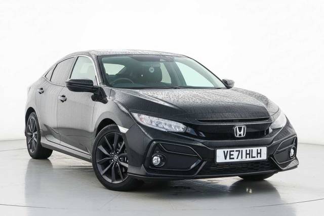 Honda Civic 1.0 VTEC Turbo 126 SR 5dr Hatchback Petrol Black
