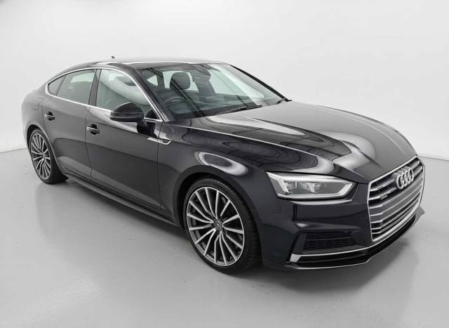 Audi A5 Sportback 2.0 35 TFSI S Line 5dr S Tronic Hatchback Petrol Black