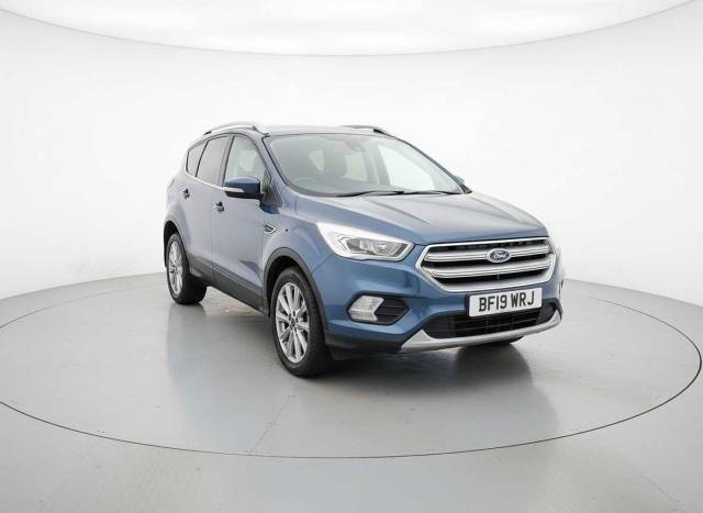 Ford Kuga 2.0 TDCi Titanium Edition 5dr 2WD 4x4 vehicle Diesel Blue