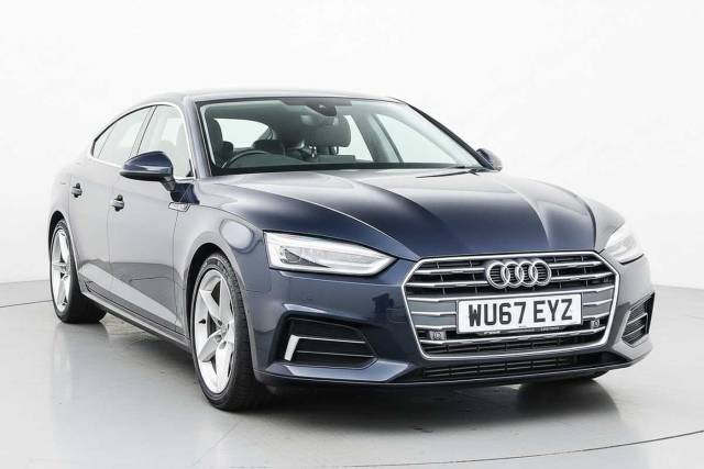 Audi A5 Sportback 2.0 TDI 150 Sport 5dr Hatchback Diesel Blue