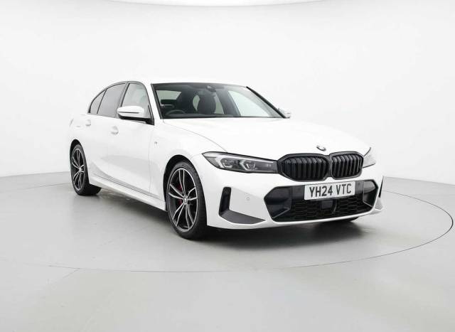 BMW 3 Series 2.0 320i M Sport 4dr Step Auto Saloon Petrol White