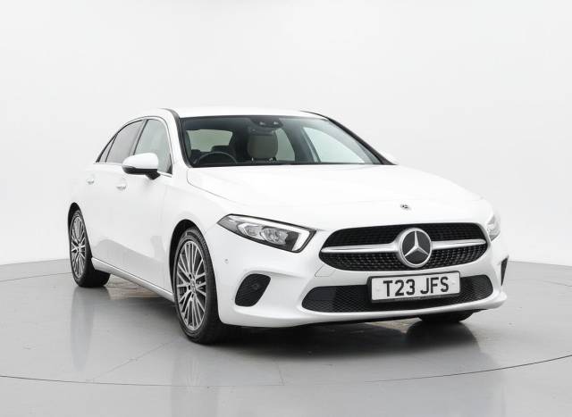 Mercedes-Benz A Class 1.3 A180 Sport Executive Edition 4dr Auto Saloon Petrol WHITE