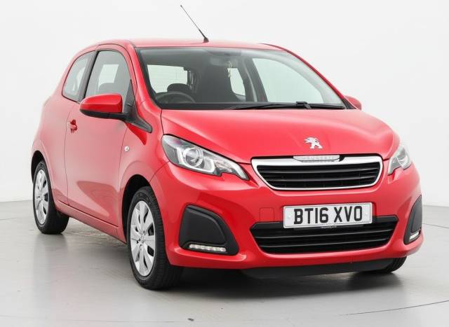 Peugeot 108 1.0 Active Euro 6 3dr Hatchback Petrol Red