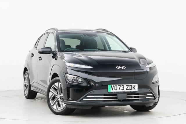 Hyundai KONA Electric SUV E 204ps Ultimate64kWh 10.5kW OBC Hatchback Electric Black