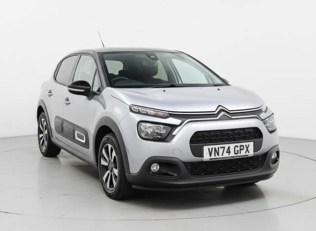 Citroen C3 1.2 PureTech PLUS Euro 6 (s/s) 5dr Hatchback Petrol Grey