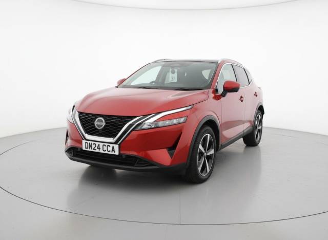 Nissan Qashqai 1.3 DIG-T MHEV N-Connecta XTRON Euro 6 (s/s) 5dr SUV Hybrid Red